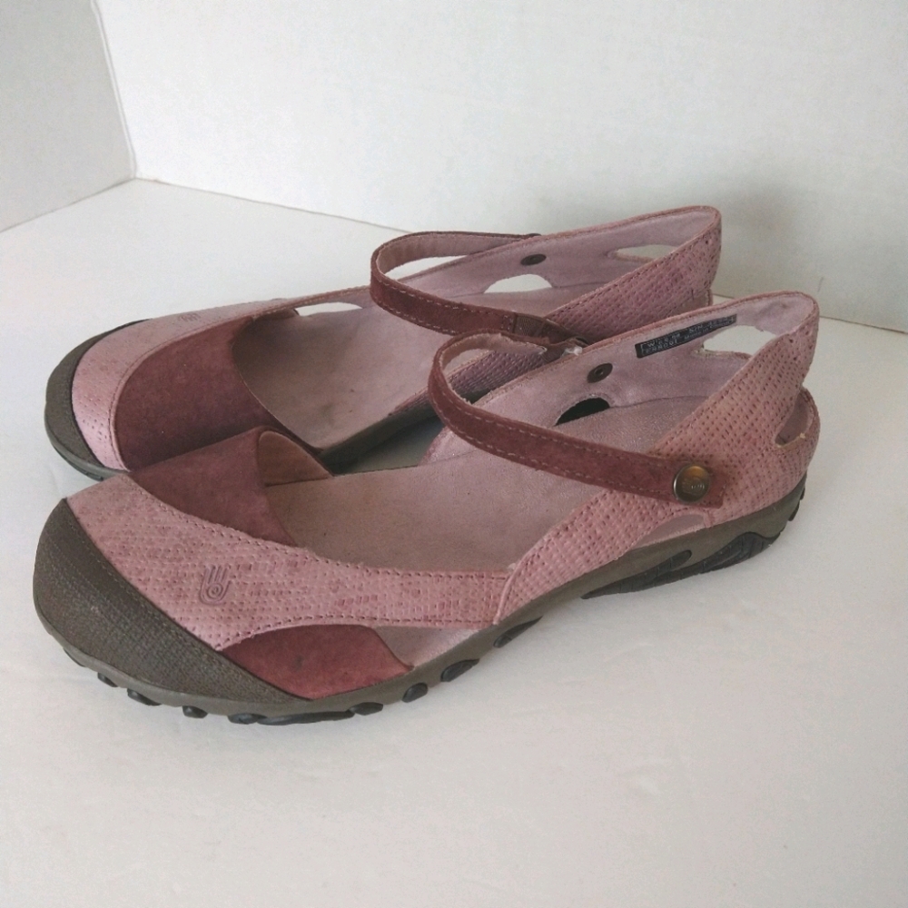 Teva Purple Suede Mary Jane Shoes